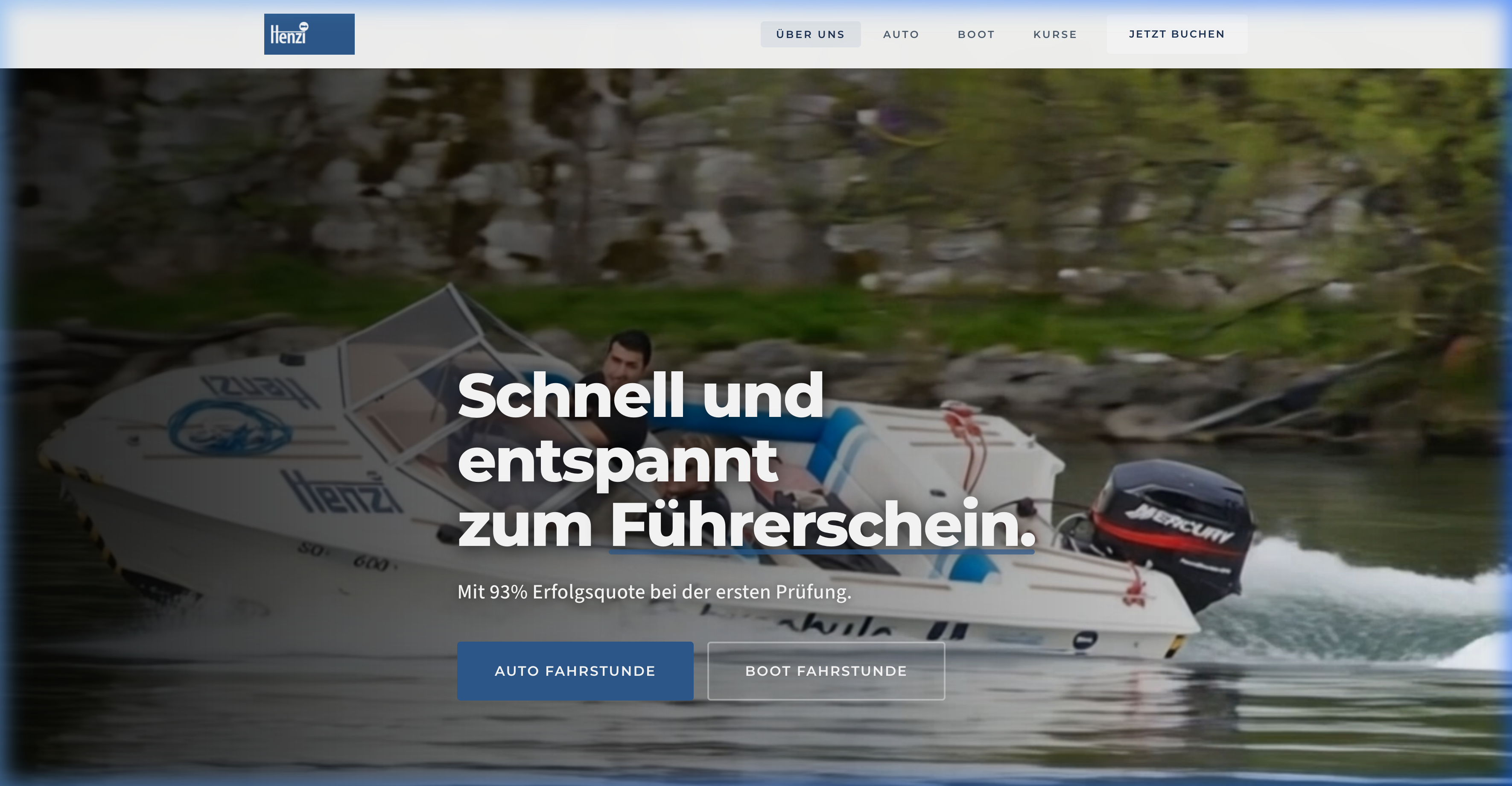 Henzi Fahrschule – Schnell und entspannt zum Führerschein